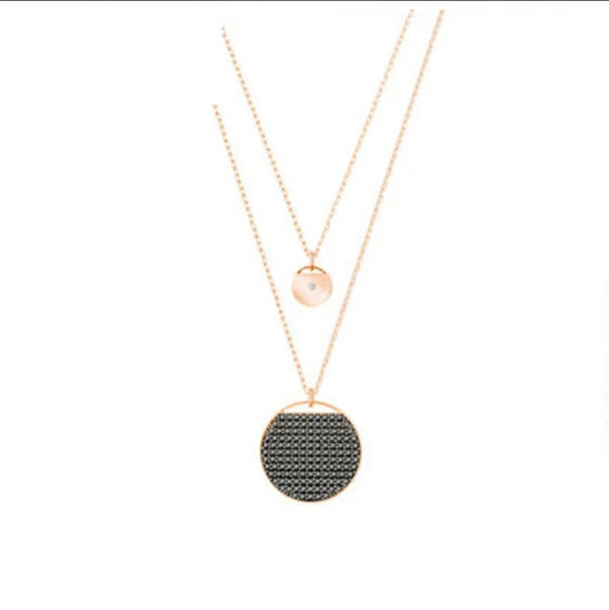 Double Layer Racket Necklace for Women