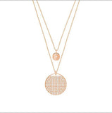 Double Layer Racket Necklace for Women