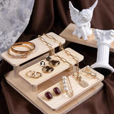 Wooden Jewelry Organizer Display Stand Sunglasses Holders Storage