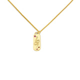 Cross Pendant Necklace Set with Zircon Charms