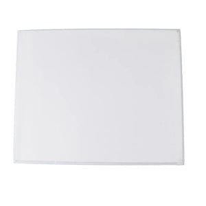 Velvet Jewelry Organizer 10-Slot Ring Holder Necklace Storage-White