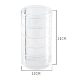 360 Degree Rotatable Jewelry Box with Lid