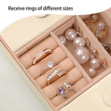 Thick Jewelry Organizer Box Convenient Storage Holder