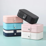 Jewelry Organizer Box Display Travel Storage DIY Necklace Earring Ring Case