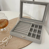 Velvet Stray Kids Jewelry Organizer Box - Storage Case