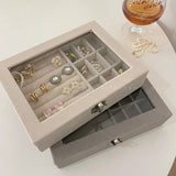 Velvet Stray Kids Jewelry Organizer Box - Storage Case