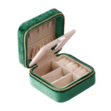 Jewelry Organizer Box with Mirror Large Capacity Storage