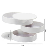 Jewelry Organizer Case 4 Layers Necklace Bracelet Ring Earring Display