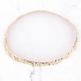 Hand-Painted Jewelry Display Plate Organizer