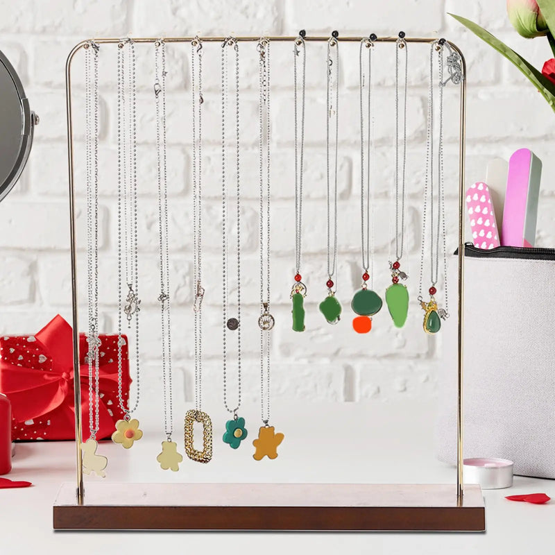 Jewelry Organizer Display Stand with 22 Hangers
