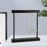 Jewelry Organizer Display Stand with Hooks Rack for Bracelets Chains Watches
