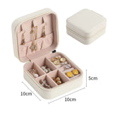 Portable Jewelry Organizer Travel Case Box