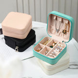 Portable Jewelry Organizer Travel Case Box