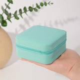 Jewelry Organizer Display Travel Case PU Leather Portable Necklace Box