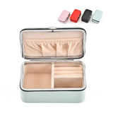 Portable Jewelry Organizer Travel Case with Grids