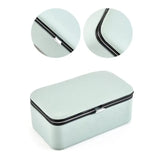 Portable Jewelry Organizer Travel Case with Grids