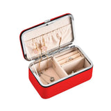 Portable Jewelry Organizer Travel Case with Grids