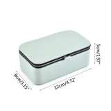 Portable Jewelry Organizer Travel Case with Grids