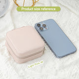 Portable Jewelry Organizer Travel Case Necklace Ring Box