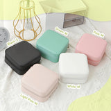Portable Jewelry Organizer Travel Case Necklace Ring Box
