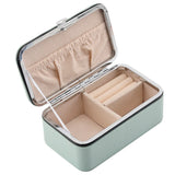Portable Jewelry Organizer Travel Case Box PU Leather Storage