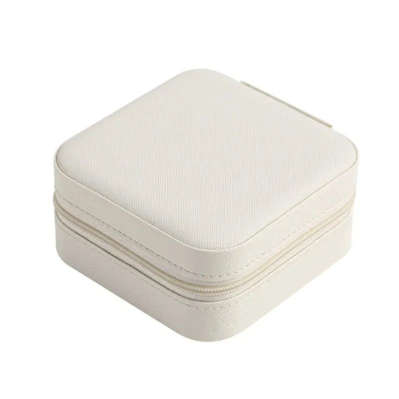 Travel Jewelry Case PU Leather Storage Joyeros Organizer De Joyas