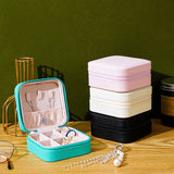 Travel Jewelry Case Box Organizer Storage Earring Ring Holder