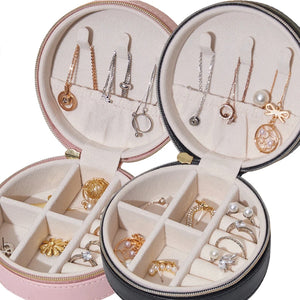 Travel Jewelry Case Boxes Portable Earring Holder