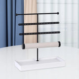 Five Tier Jewelry Tree Stand Earring Holder Display Stand