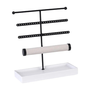 Five Tier Jewelry Tree Stand Earring Holder Display Stand