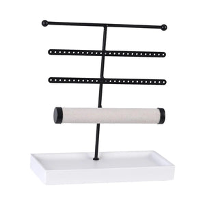 Five Tier Jewelry Tree Stand Earring Holder Display Stand