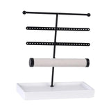 Five Tier Jewelry Tree Stand Earring Holder Display Stand