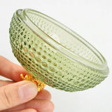 Glass Jewelry Organizer Jar with Lid - Earrings Necklaces Rings Box
