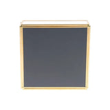 Glass Mirror Vanity Tray Geometric Shape Perfume Display Decor