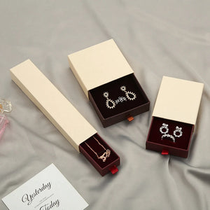 Jewelry Organizer Holder Ring Earring Storage Box Drawer