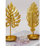 Leaf Shape Jewelry Organizer Necklace Tree Bracelet Display Stand
