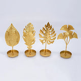 Leaf Shape Jewelry Organizer Necklace Tree Bracelet Display Stand