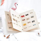 Travel Jewelry Organizer Case with Foldable Book