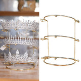 3 Tier Jewelry Organizer Rack for Bridal Headdress & Watches