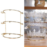 Jewelry Organizer Rack Bridal Headdress Holder Storage Hanging