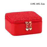 Portable Jewelry Organizer Box Display Storage Boite A Bijoux