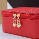 Portable Jewelry Organizer Box Display Storage Boite A Bijoux