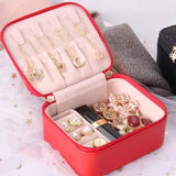 Portable Jewelry Organizer Box Display Storage Boite A Bijoux