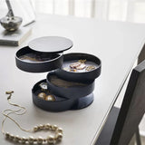 Small Jewelry Case Travel Jewelry Box Ring Earring Necklace Storage