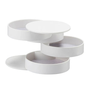 Small Jewelry Case Travel Jewelry Box Ring Earring Necklace Storage