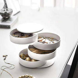 Small Jewelry Case Travel Jewelry Box Ring Earring Necklace Storage