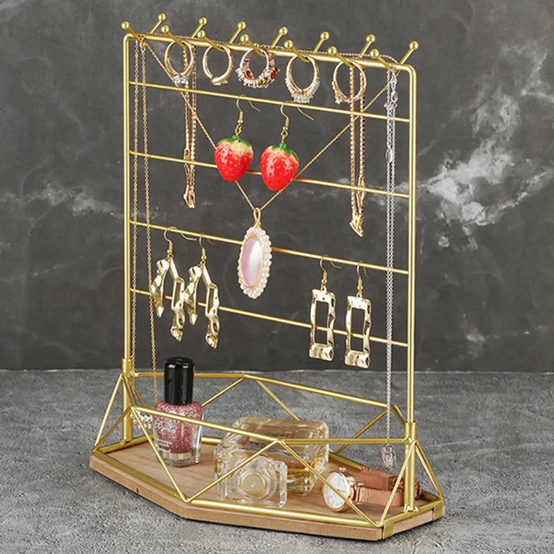Jewelry Organizer Stand Earring Bracelet Holder for Ring Tabletop