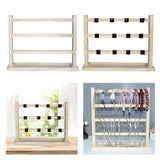 Jewelry Organizer Stand Hanging Holder Rings Pendant Bracelet Tabletop