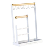 Jewelry Organizer Stand Tray Hanging Holder Bracelet Bangles Rings Watch