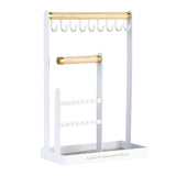 Jewelry Organizer Stand Tray Hanging Holder Bracelet Bangles Rings Watch